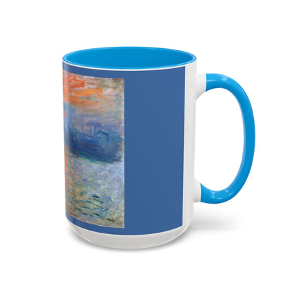 Sunrise by Claude Monet Colorful Mugs (11oz, 15oz)
