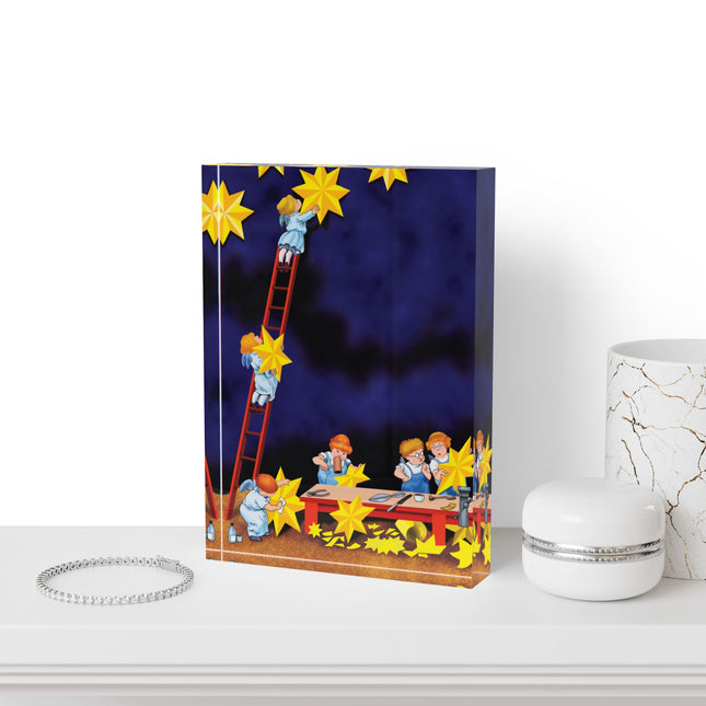 The Angels' Workshop Acrylic Art Block