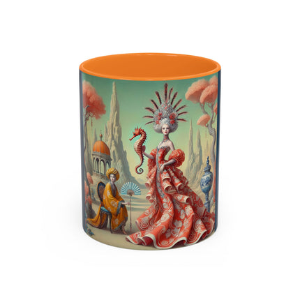The Seahorse Court Colorful Mugs (11oz, 15oz)