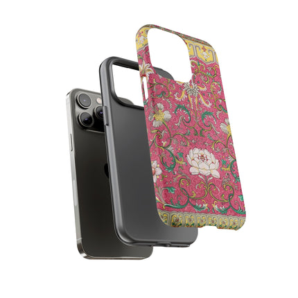 Pink Floral Pattern by Owen Jones Phone Cases