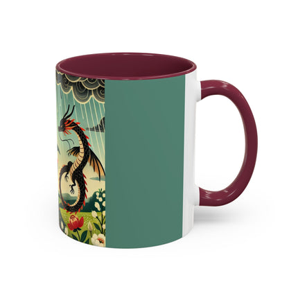 The Dragon Fairy’s Stride Colorful Mugs (11oz, 15oz)