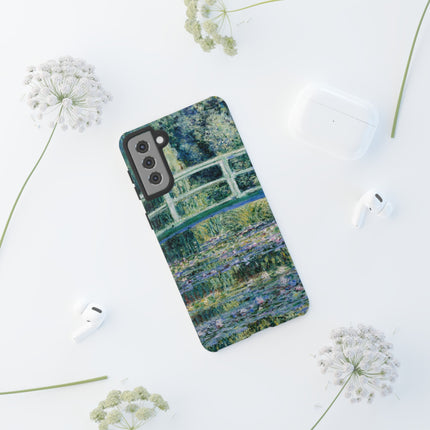 Water Lilies and Japanese Bridge by Claude Monet Phone Cases