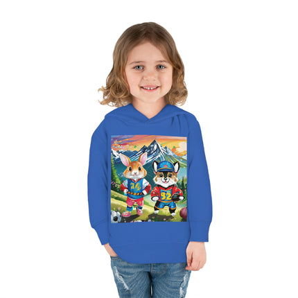 Animal Athletes Toddler Pullover Fleece Hoodie
