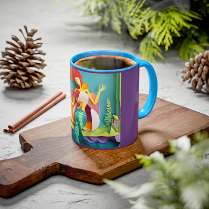 Charming Mermaid Colorful Mugs (11oz, 15oz)