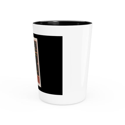 Pompeii Walls Pl.04 by Victor Steeger  Ceramic Shot Glass