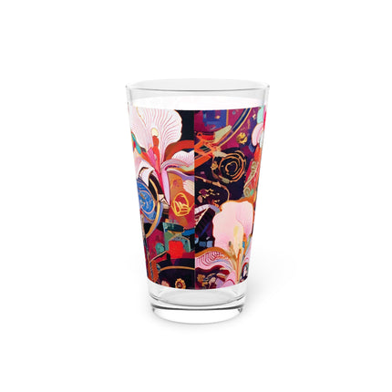 Ethereal Irises Glass, 16oz
