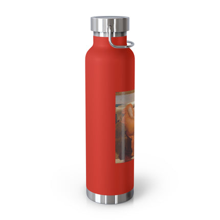 Flaming June by Frederic Leighton Copper Vacuum Insulated Bottle, 22oz