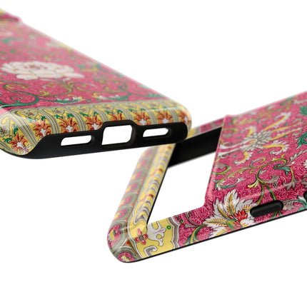 Pink Floral Pattern by Owen Jones Phone Cases