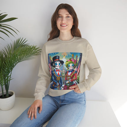Cyber Punk Warrior Robots Unisex Heavy Blend™ Crewneck Sweatshirt