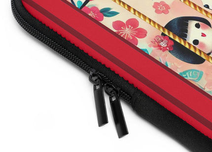 Geisha Kitten's Enchanted Carousel Laptop Sleeve