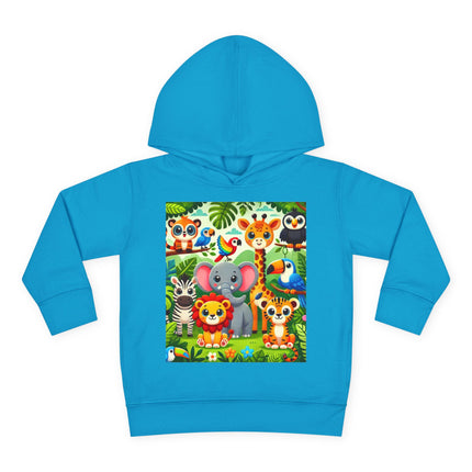Jungle Friends Parade Toddler Pullover Fleece Hoodie