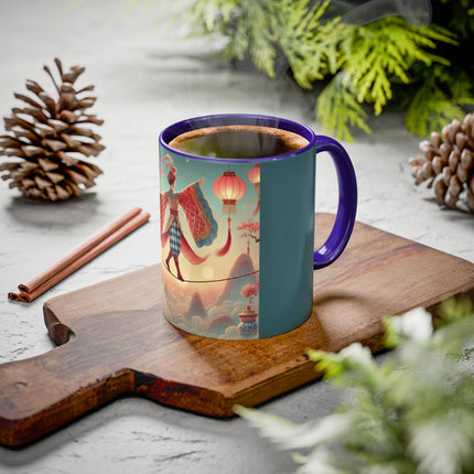 The Lantern Walker Colorful Mugs (11oz, 15oz)