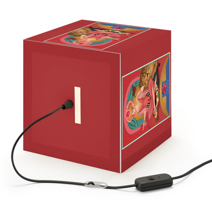 July & Ruby Zodiac Light Cube Lamp