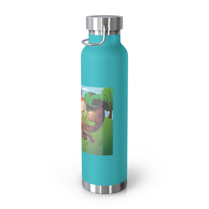 Rip-Roaring Fun Copper Vacuum Insulated Bottle, 22oz