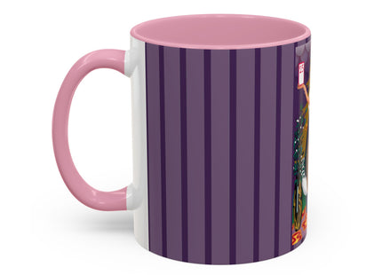 Countdown to Christmas Elegance Colorful Mugs (11oz, 15oz)