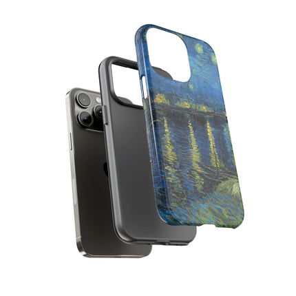 Starry Night Over the Rhone by Vincent Van Gogh Phone Cases