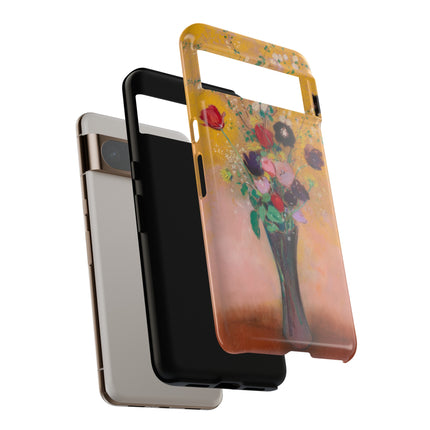 Vase of Flowers by Odilon Redon Phone Cases