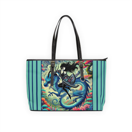 Mystic Guardian of the Sky PU Leather Shoulder Bag