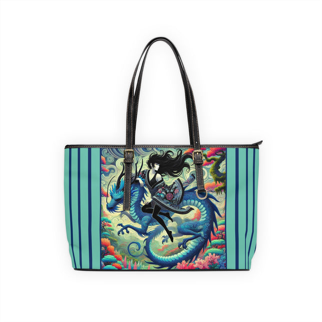 Mystic Guardian of the Sky PU Leather Shoulder Bag