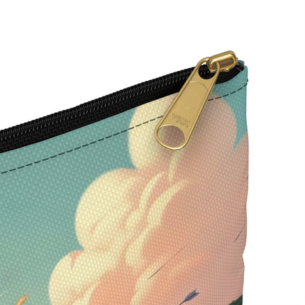 The Swift Cheetah Flat Pouch – Speed, Adventure & Bold Savanna Spirit