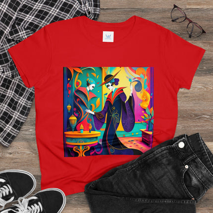 Phantoms of Elegance Women's Midweight Cotton Tee
