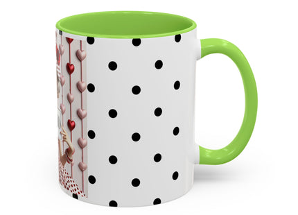 Fashionably Yours, XOXO Colorful Mugs (11oz, 15oz)
