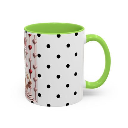 Fashionably Yours, XOXO Colorful Mugs (11oz, 15oz)