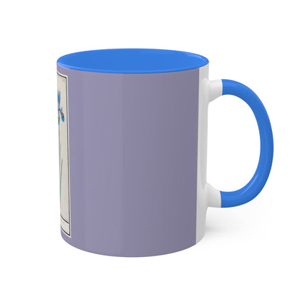 Iris, Iris sibirica by Anselmus Boëtius de Boodt Colorful Mugs, 11oz
