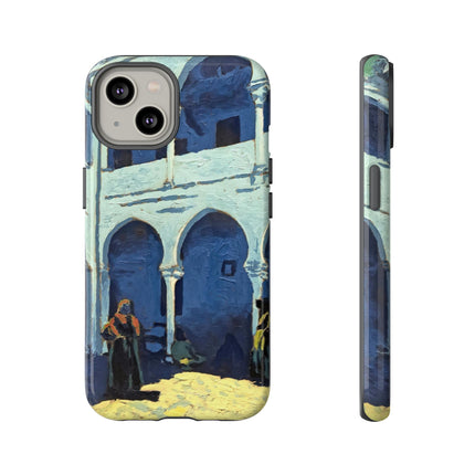 Courtyard of Moroccan Riad by George Gaudion Phone Cases