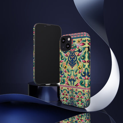 Colorful Flower Pattern by Owen Jones Phone Cases