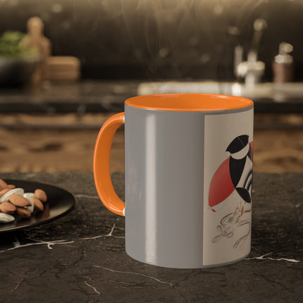 Illustrations of Japanese Toys Pl.056 by Kawasaki Kyosen Colorful Mugs, 11oz