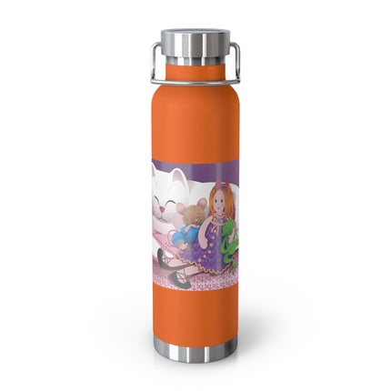 Joy of Friendship Copper Vacuum Insulated Bottle, 22oz