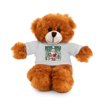 Santa's Joyful Night Stuffed Animals with Tee