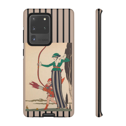 L'Arc Rouge by George Barbier Phone Cases