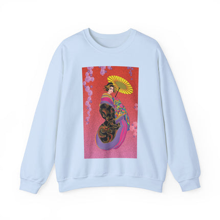 Enchanting Geisha Unisex Heavy Blend™ Crewneck Sweatshirt
