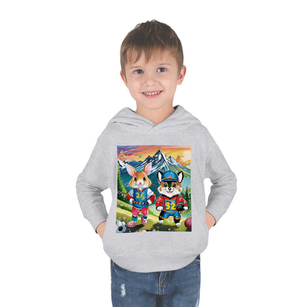 Animal Athletes Toddler Pullover Fleece Hoodie
