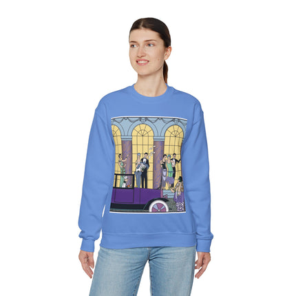 Au Revoir by George Barbier Heavy Blend™ Crewneck Sweatshirt