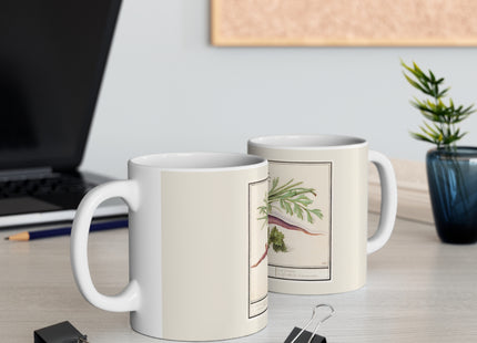 Carrot, Daucus carota and red currant, Ribes rubrum by Anselmus Boëtius de Boodt Ceramic Mug 11oz
