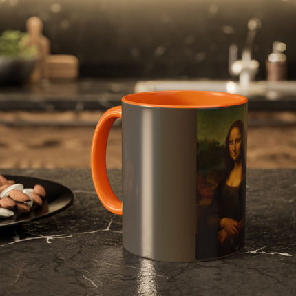 Mona Lisa by Leonardo da Vinci Colorful Mugs (11oz, 15oz)