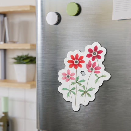 Anemoon, Anemone by Anselmus Boëtius de Boodt Die-Cut Magnets (5 Sizes)