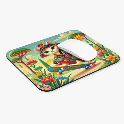 Dragon Dance on Wheels Mouse Pad – Bold Adventure & Dynamic Grace