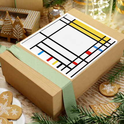 Place de la Concorde by Piet Mondrian Kiss-Cut Stickers (4 Sizes)
