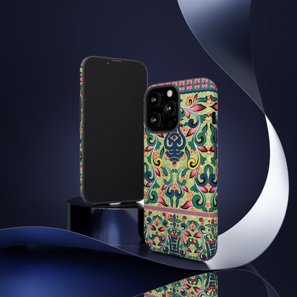 Colorful Flower Pattern by Owen Jones Phone Cases