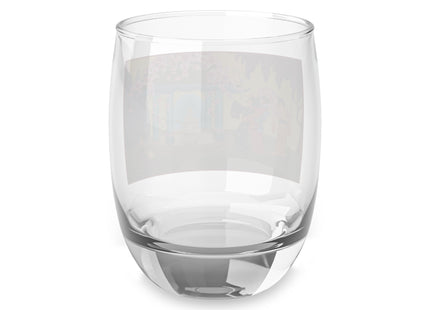 A Dance of Colors and Serenity by Carlo Chiostri Whiskey Glass