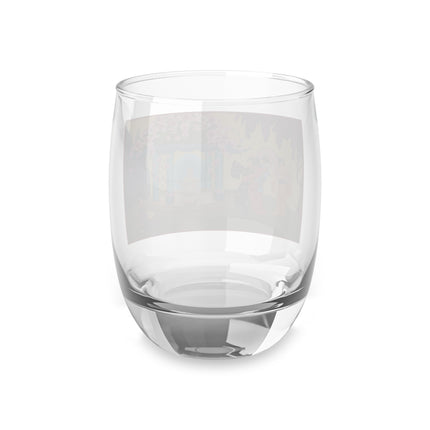A Dance of Colors and Serenity by Carlo Chiostri Whiskey Glass