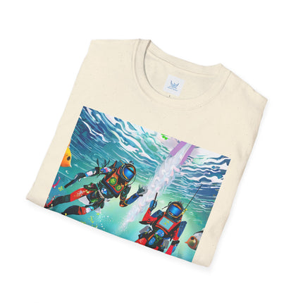 FBI Robot Dive Team Softstyle T-Shirt