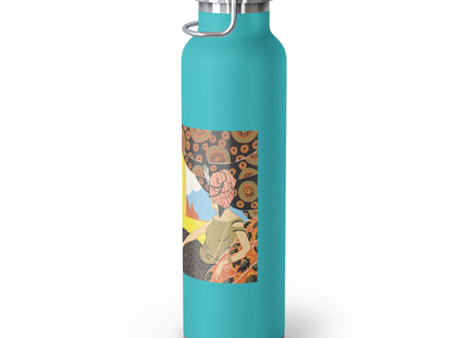 Glimpses of Opulence by Ezio Anichini Copper Vacuum Insulated Bottle, 22oz