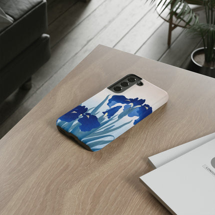 Iris Flowers by Ohara Koson Phone Cases