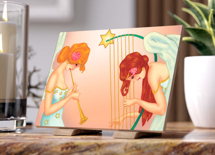 Heavenly Angel Duet Ceramic Tile