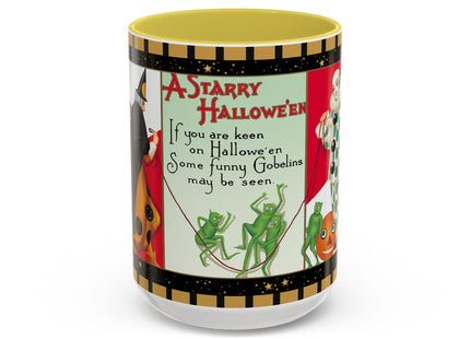 A Starry Halloween Colorful Mugs (11oz, 15oz)